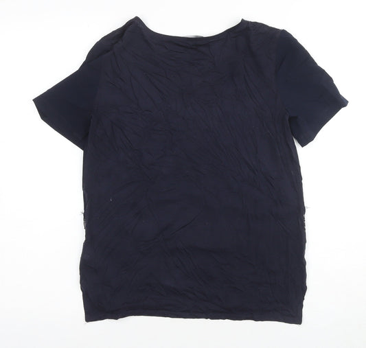 French Connection Women's Blue XS Basic T-Shirt