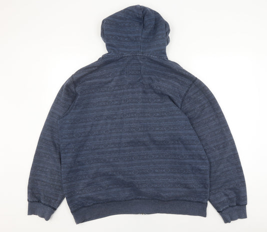 Mens UK Size XL Lee Cooper Blue Hooded