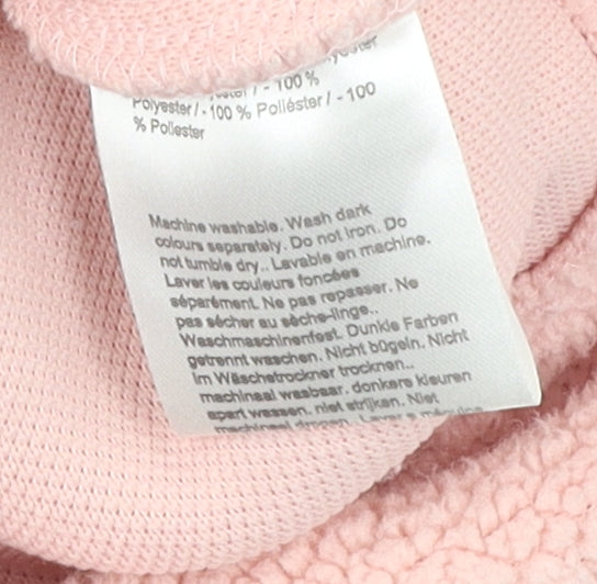 Regatta Women Pink Full Zip Fleece Hoodie Size 10