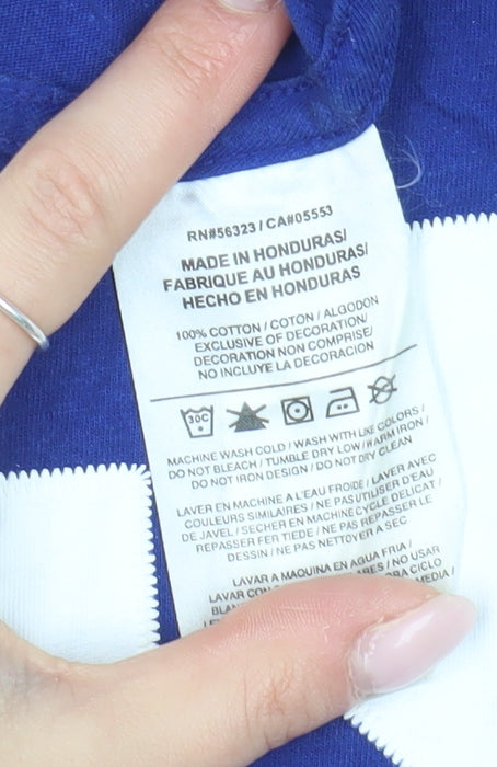 Nike Men's Blue Athletic Sports T-Shirt S