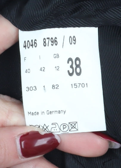 Betty Barclay Women's Black Blazer, Size 12, Single Breasted