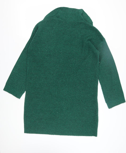 John Lewis Women’s Green Jumper Dress, M, Cosy Knit