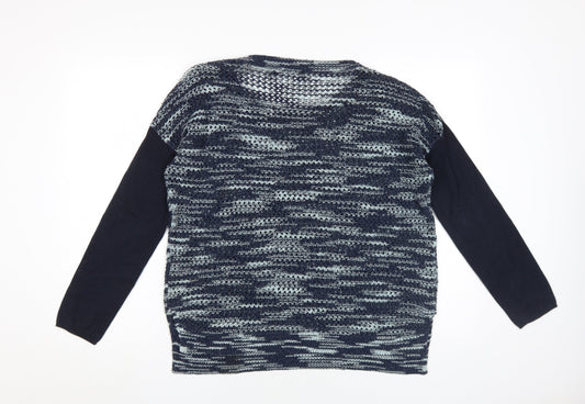 Karen Millen Women's Blue Pullover Jumper, Size 12