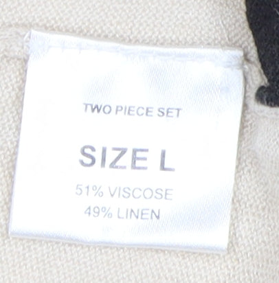 Artigiano Women's Beige Cardigan Size L