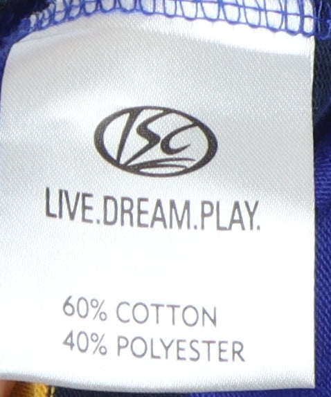 ISC Men’s Multicoloured Rugby Polo Shirt S