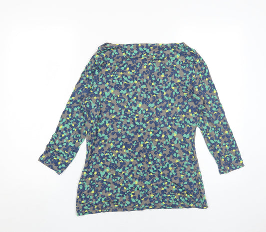 Boden Women's Multicoloured Jersey T-Shirt UK 12