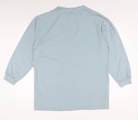 Miss Selfridge Women's Blue Long Sleeve Jersey Top