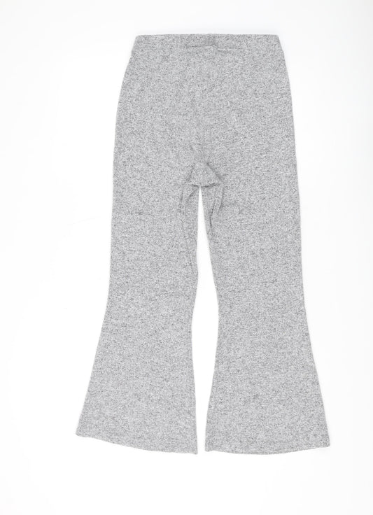 Womens UK Size 12 ASOS Regular Fit Grey Trousers