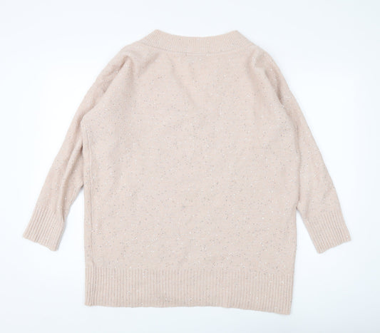 Womens UK Size M Wallis Beige Pullover Jumper