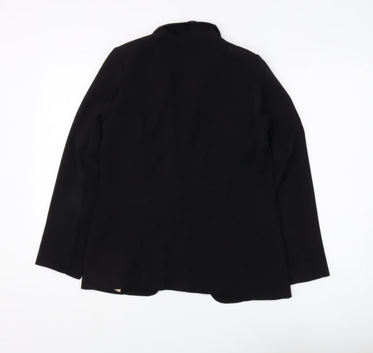 River Island Women's Blazer Black Size 10 Business