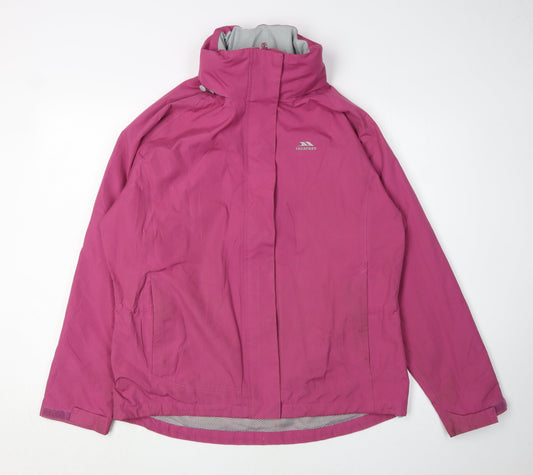 Womens UK Size L Trespass Pink Basic Jacket