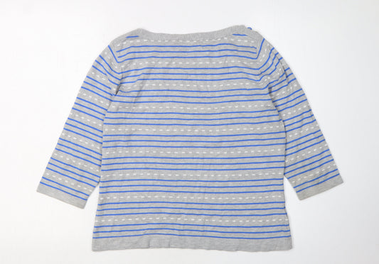 Womens UK Size M CC Grey Pullover Jumper