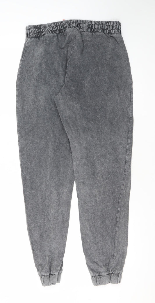 Back view of George unisex grey jogger trousers m casual