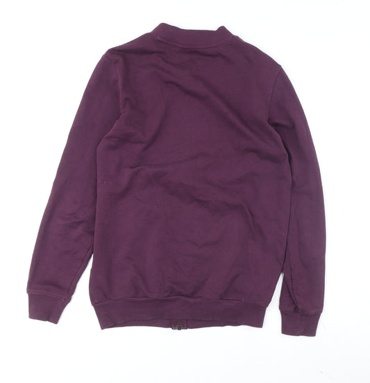 Cotton Traders Women's Purple Bomber Jacket XS Casual