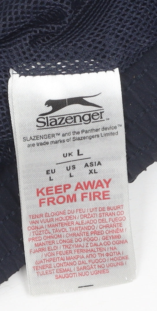 Mens UK Size L Slazenger Blue Bomber Jacket