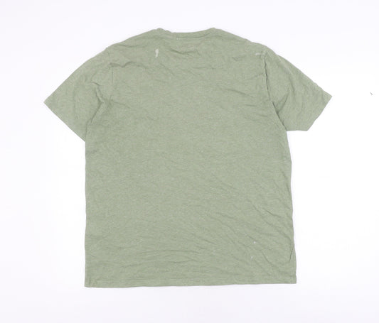 Levi's Men's Green Crew Neck T-Shirt L