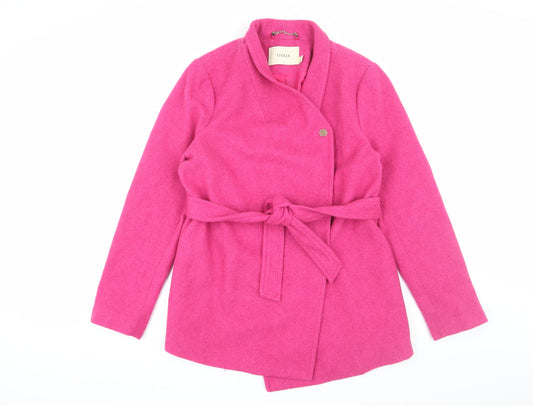 Womens UK Size 12 Oasis Pink Basic Jacket