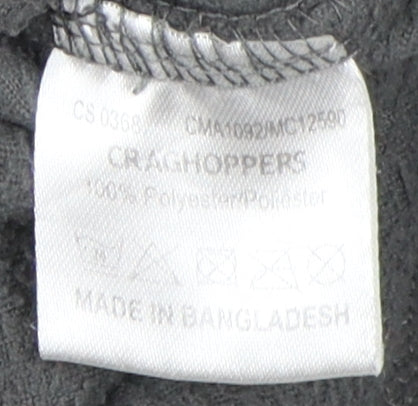Mens UK Size L Craghoppers Grey 1/4 Zip Sweatshirt