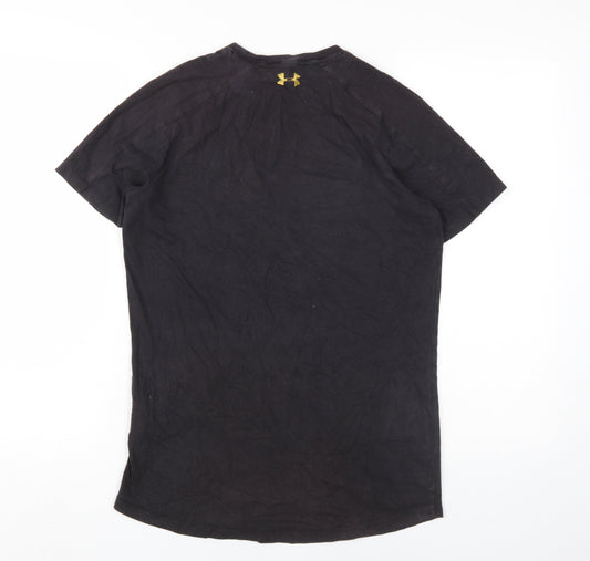 Under Armour Men's Black Medium T-Shirt with Logo