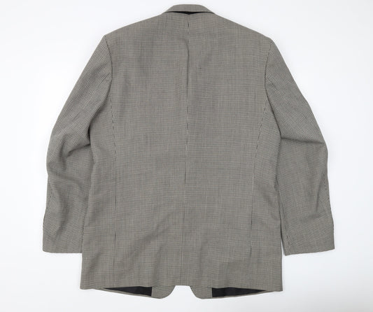 Mens UK Size 44 Burton Regular Grey Suit Jacket