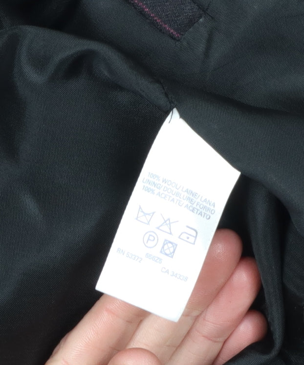 Mens UK Size 42 French Connection Regular Black Suit Jacket