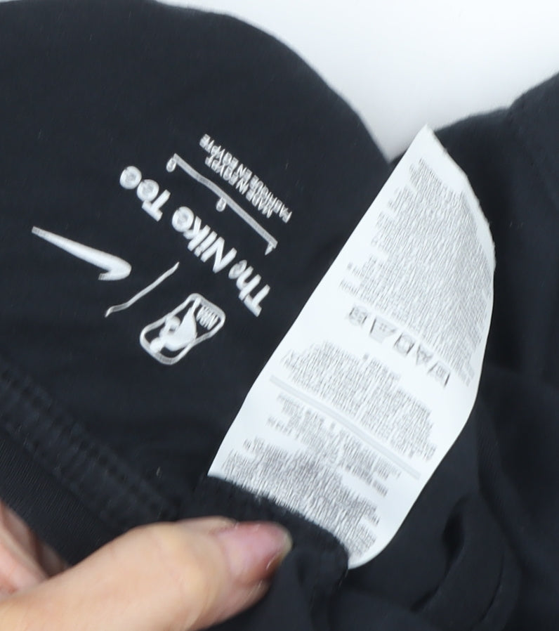 Nike Men's Black Lakers T-Shirt Medium Casual Sports