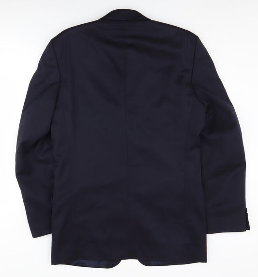 Mens UK Size 38 Centaur Regular Blue Suit Jacket