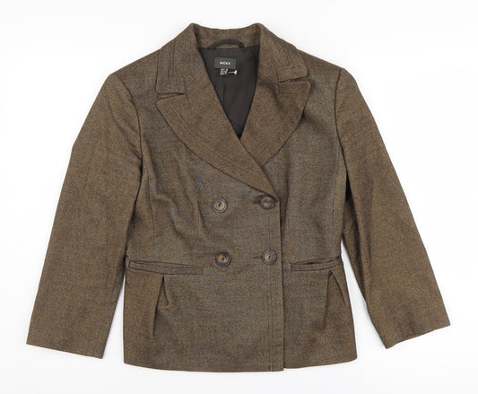 Womens UK Size 12 Mexx Regular Brown Blazer