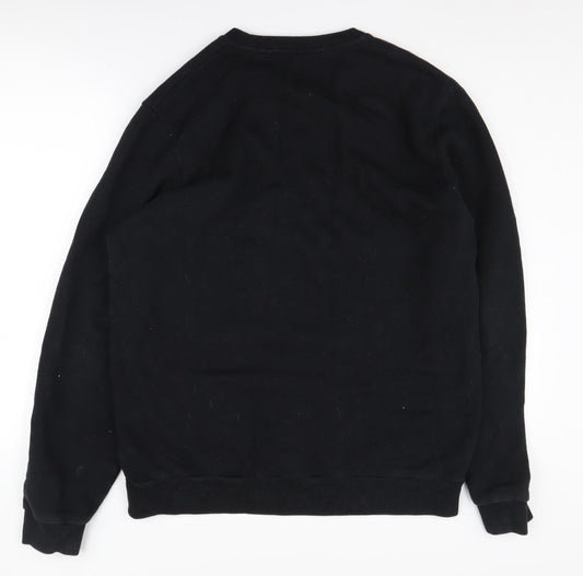 Mens UK Size XL Jack Wills Black Pullover Sweatshirt