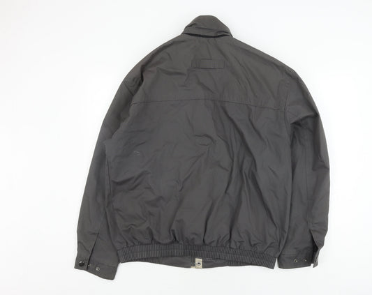 Mens UK Size M TownCraft Grey Bomber Jacket