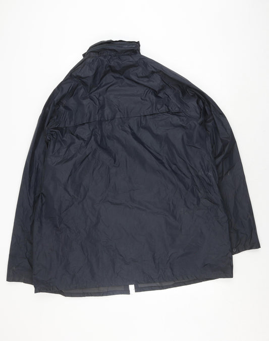 DRI Black Men's XL Waterproof Rain Coat