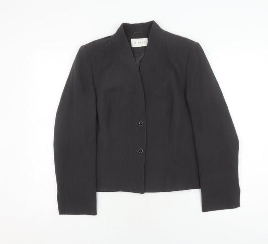 Womens UK Size 14 Minuet Black Suit Jacket