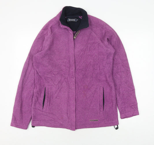 Womens UK Size 10 Debenhams Purple Basic Jacket