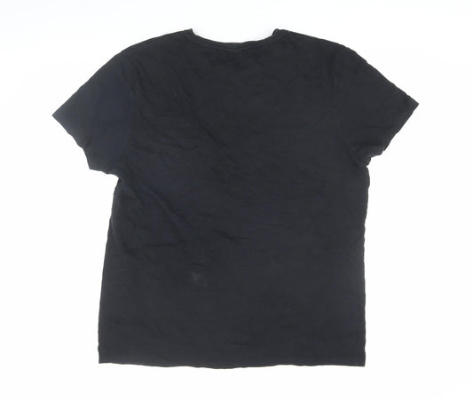 Star Wars Men's Black Chewbacca Graphic T-Shirt - L