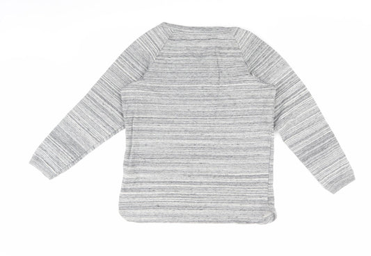 Womens UK Size 10 Jack Wills Grey Pullover Sweatshirt