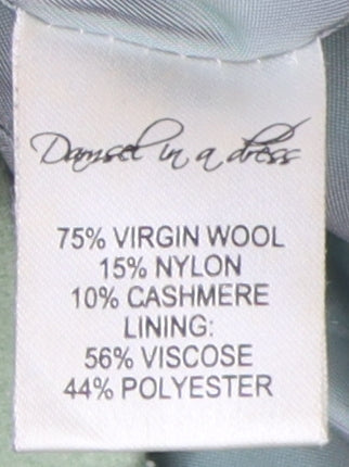 Womens UK Size 10 Damsel in a Dress Green Pea Coat