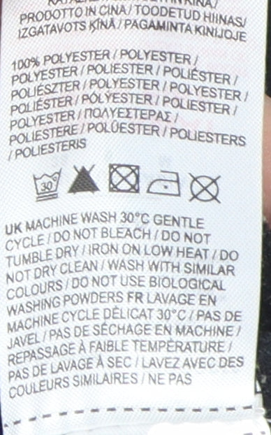 Gelert Women's Black Full Zip Fleece Hoodie Size 10