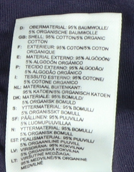 Adidas Men's Blue Graphic Logo T-Shirt, Size L