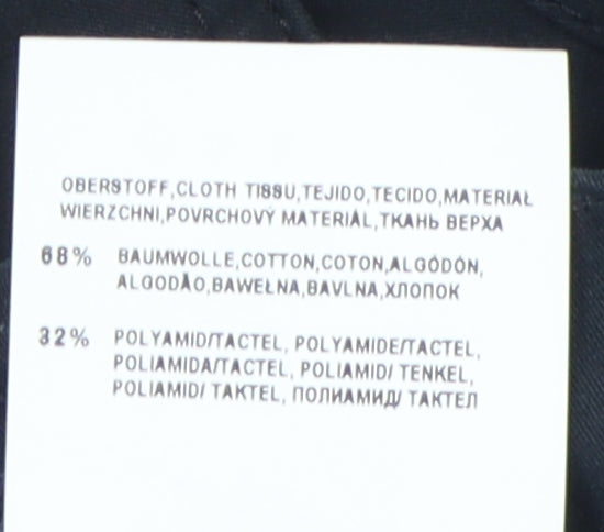 Brax Women's Black Chino Trousers, Size 16L, Windproof