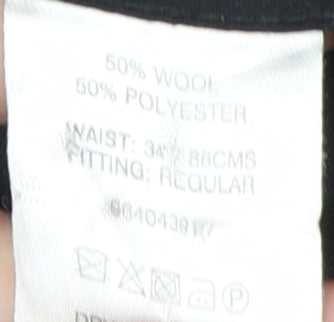 Savoy Taylors Guild Men's Grey Dress Pants 34 Regular