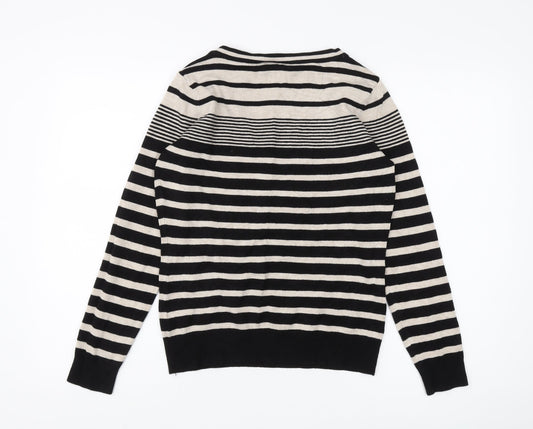 Womens UK Size 12 Wallis Black Pullover Jumper