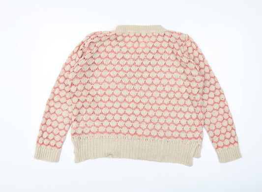 Henry Holland Women's Geometric Knit Pullover Size 10