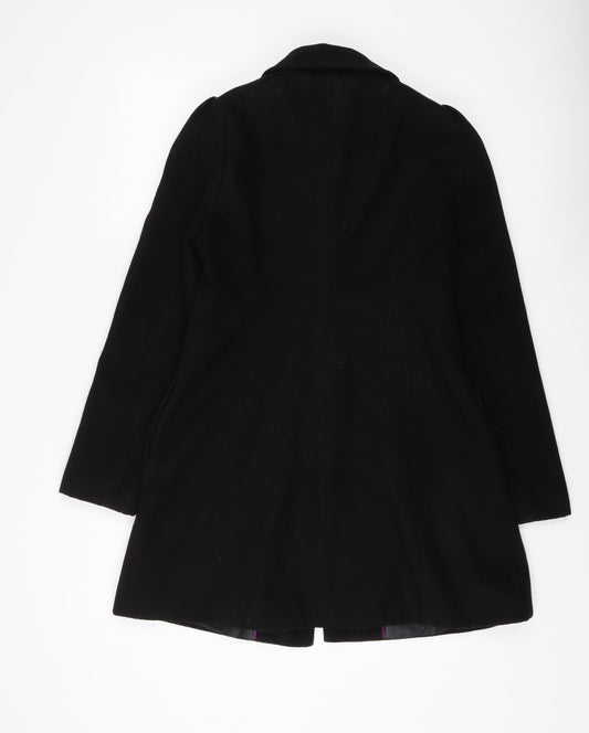 Womens UK Size 8 Red Herring Black Embroidered