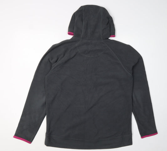 Crane Women's Grey Hoodie, Size L, Polyester