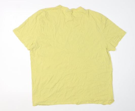 Nirvana Men's Yellow 2XL Band T-Shirt
