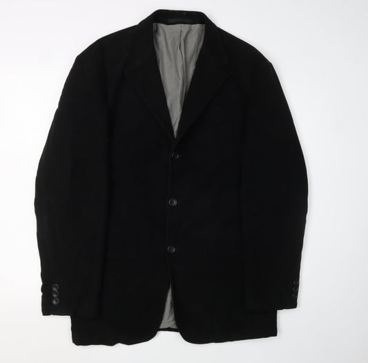 Mens UK Size M Austin Reed Regular Black Suit Jacket