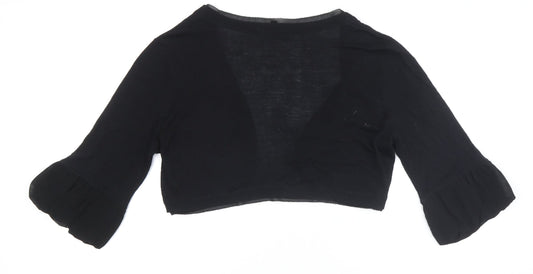 Coast Black Women's Shrug M 3/4 Sleeve