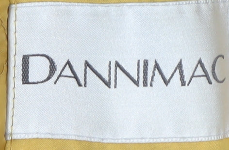 Womens UK Size M Dannimac Yellow Basic Jacket