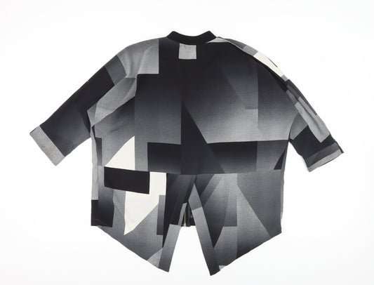 Womens UK Size 10 River Island Black Blouse