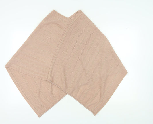 Next Women's Beige Poncho S/M Metallic Knit